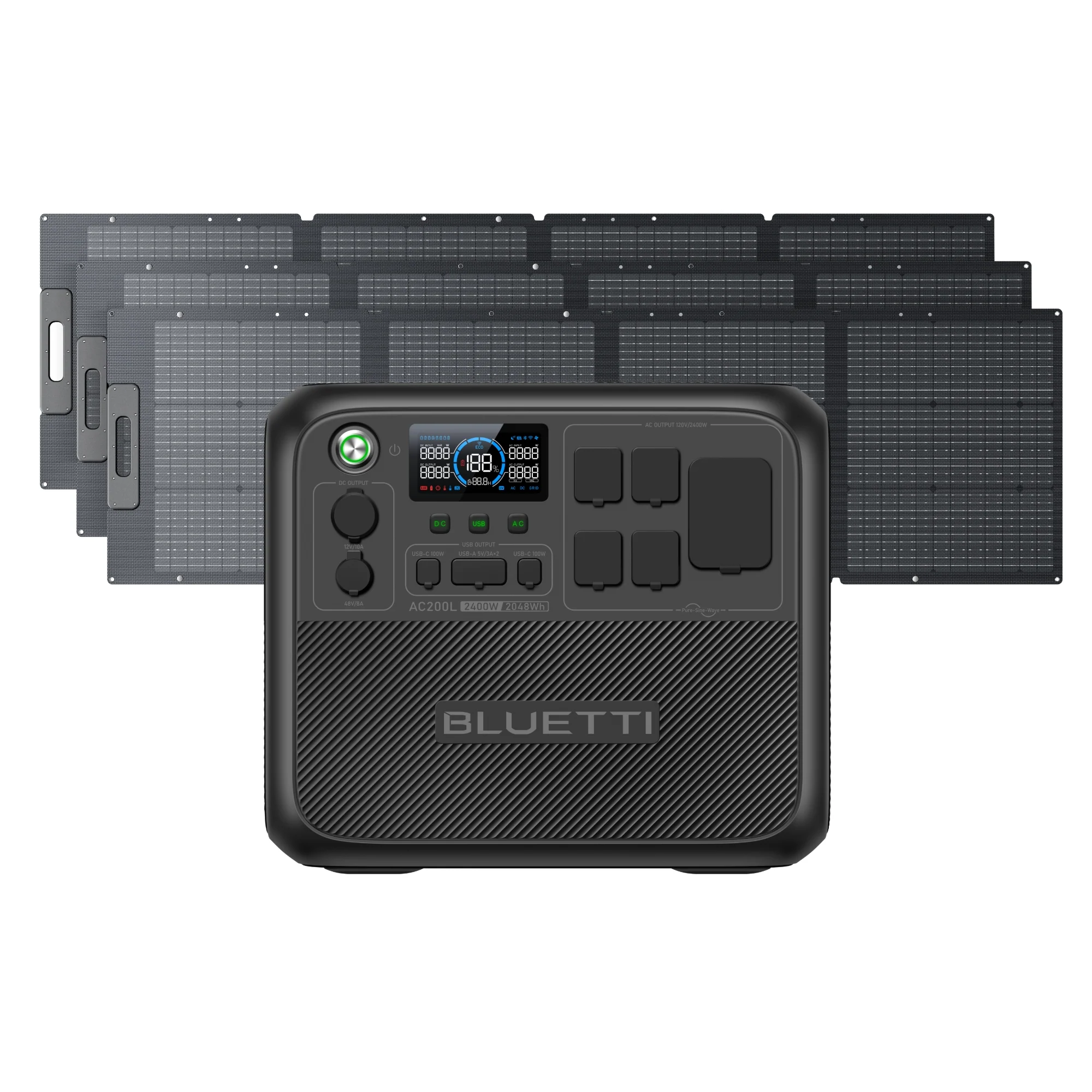 BLUETTI AC200L Portable Power Station | 2,400W 2,048Wh - Image 14