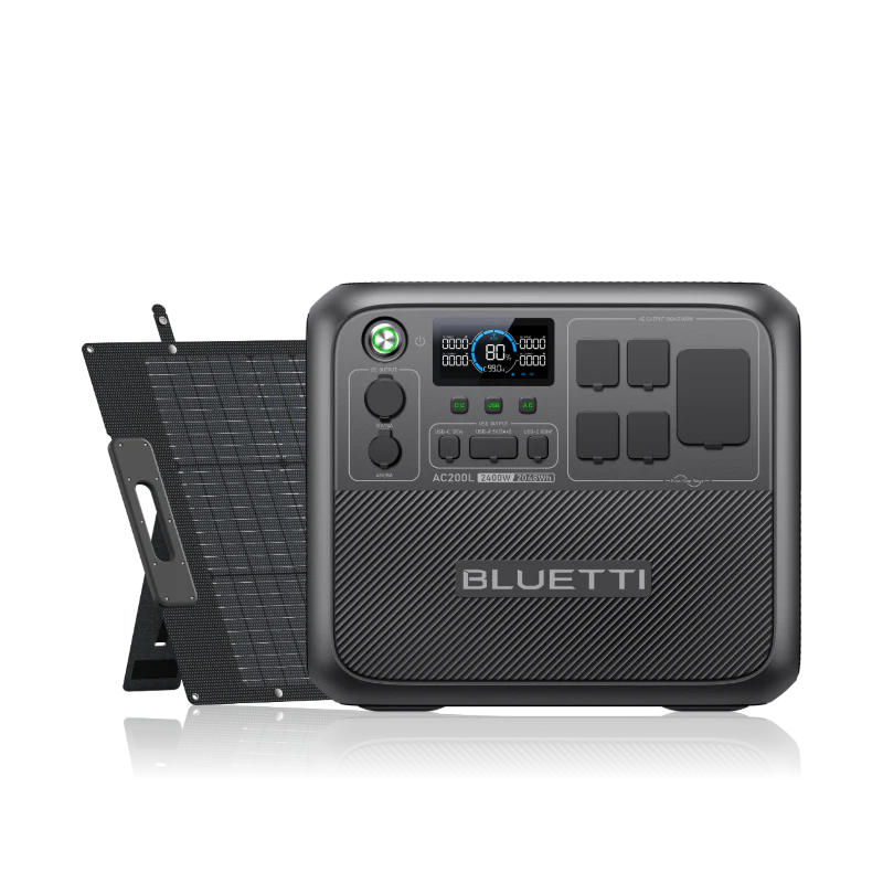 AC200L+200W | 2,400W, 2,048Wh, 200W Solar Kit