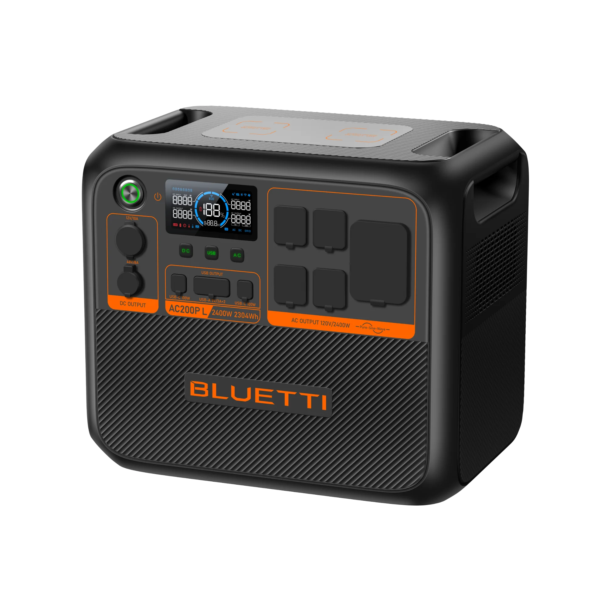 BLUETTI AC200P L Portable Power Station | 2,400W 2,304Wh - Image 4