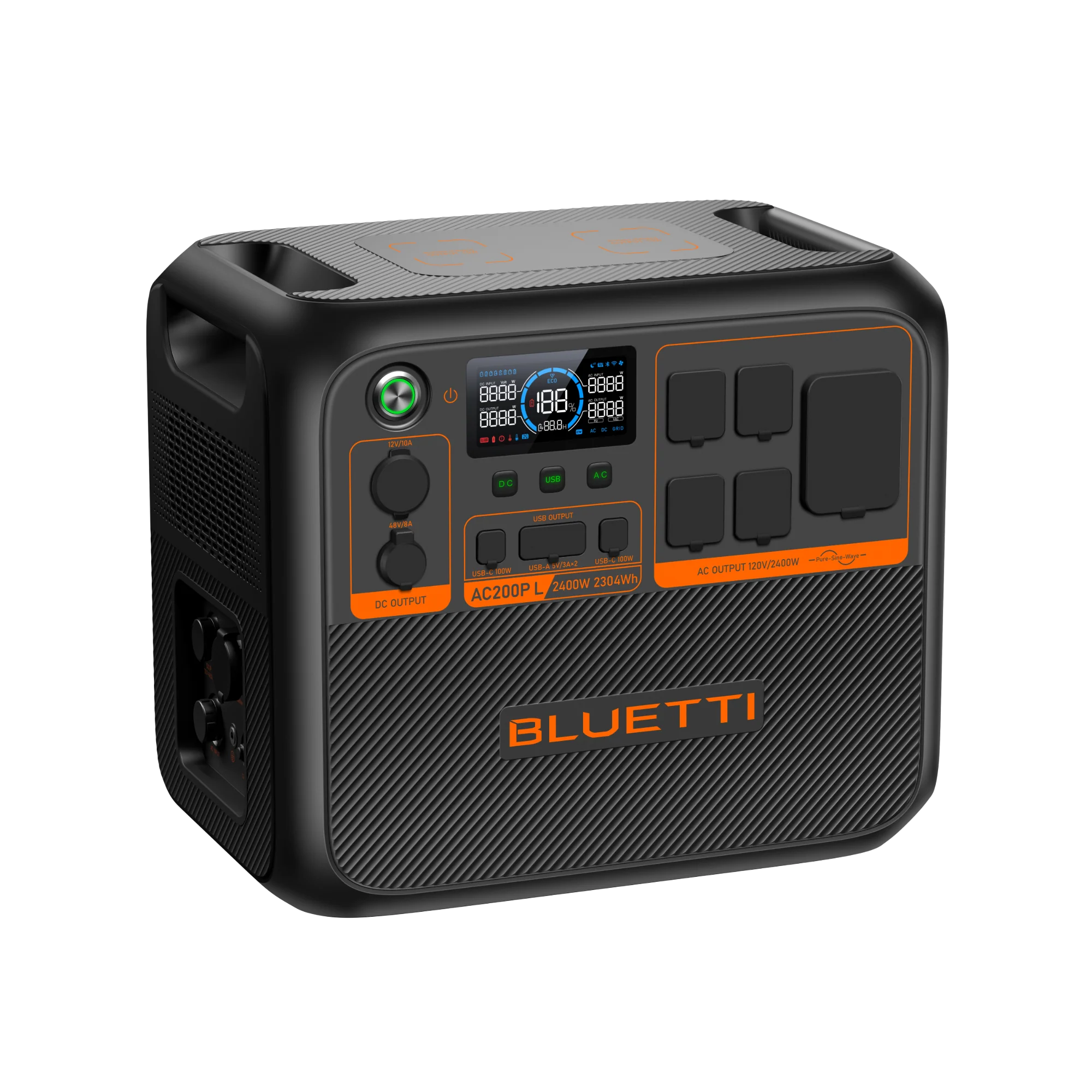 BLUETTI AC200P L Portable Power Station | 2,400W 2,304Wh - Image 5