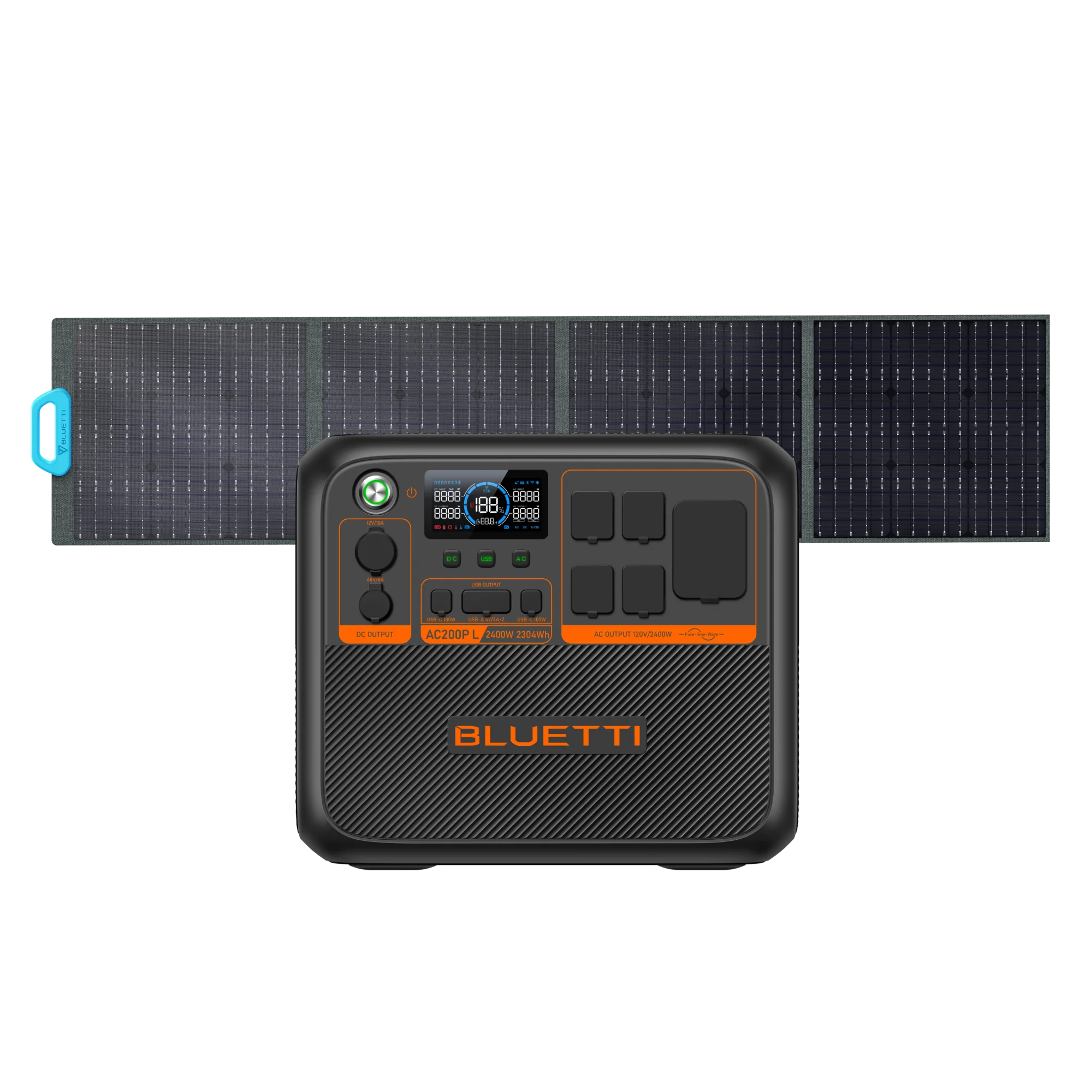 BLUETTI AC200P L Portable Power Station | 2,400W 2,304Wh - Image 9