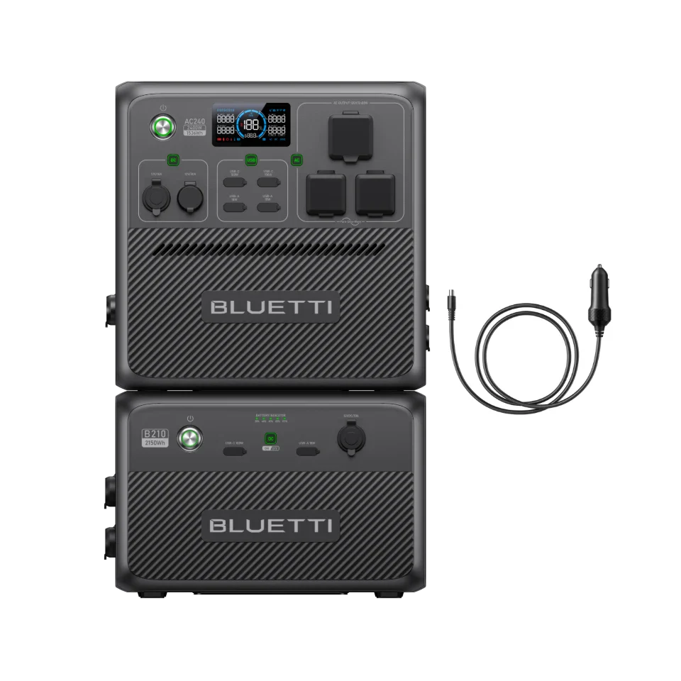 BLUETTI AC240 Portable Power Station | 2,400W 1,536Wh - Image 14
