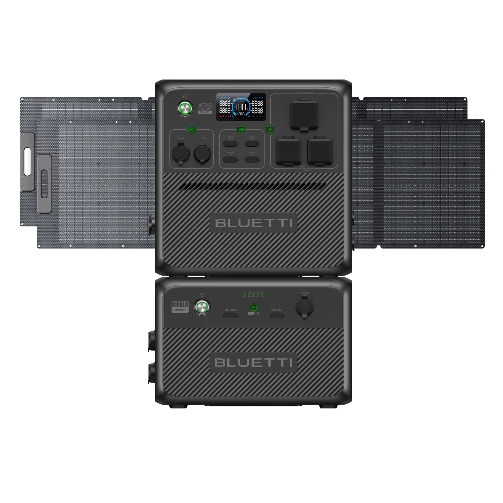 BLUETTI AC240 Portable Power Station | 2,400W 1,536Wh - Image 9