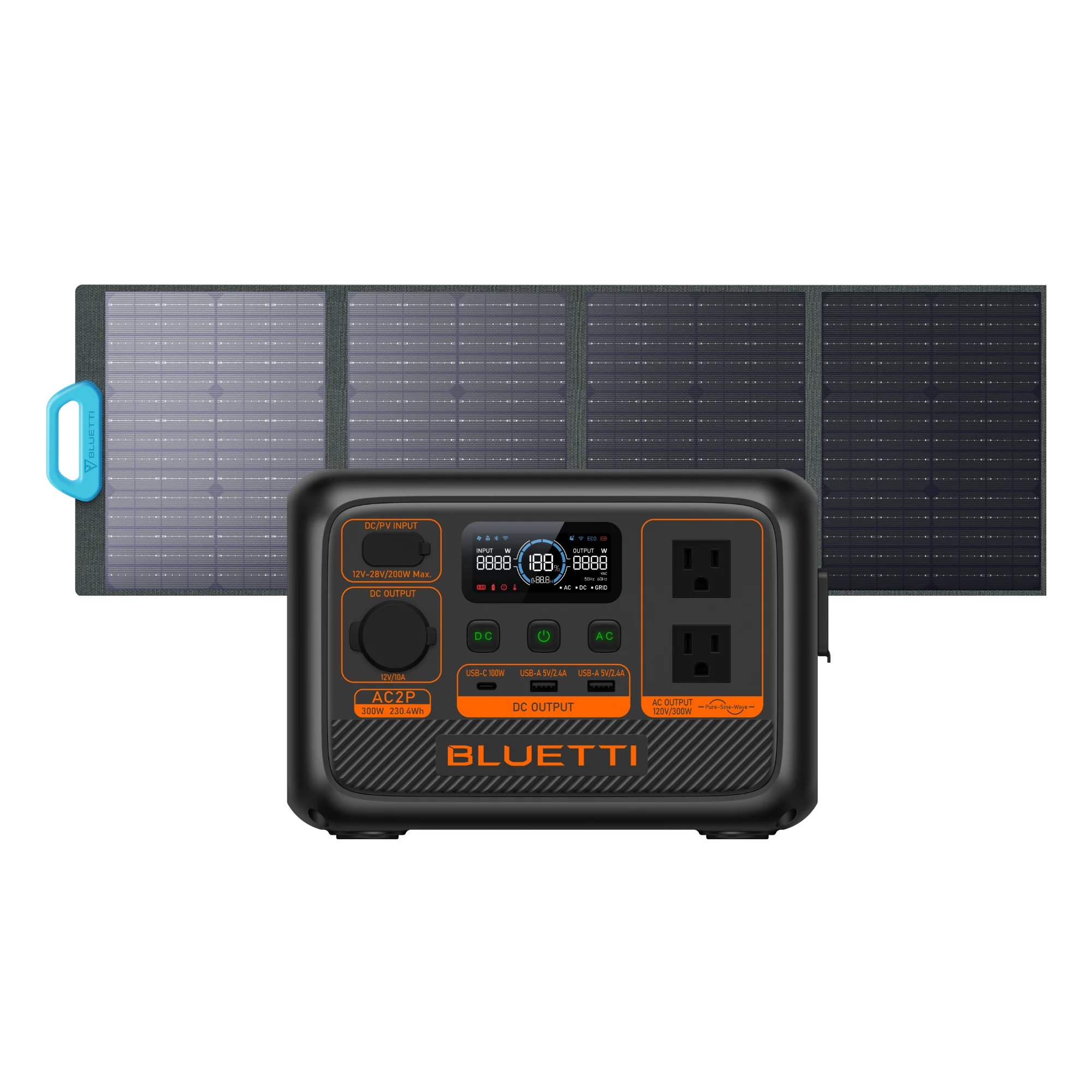 BLUETTI AC2P Portable Power Station | 300W 230.4Wh - Image 9