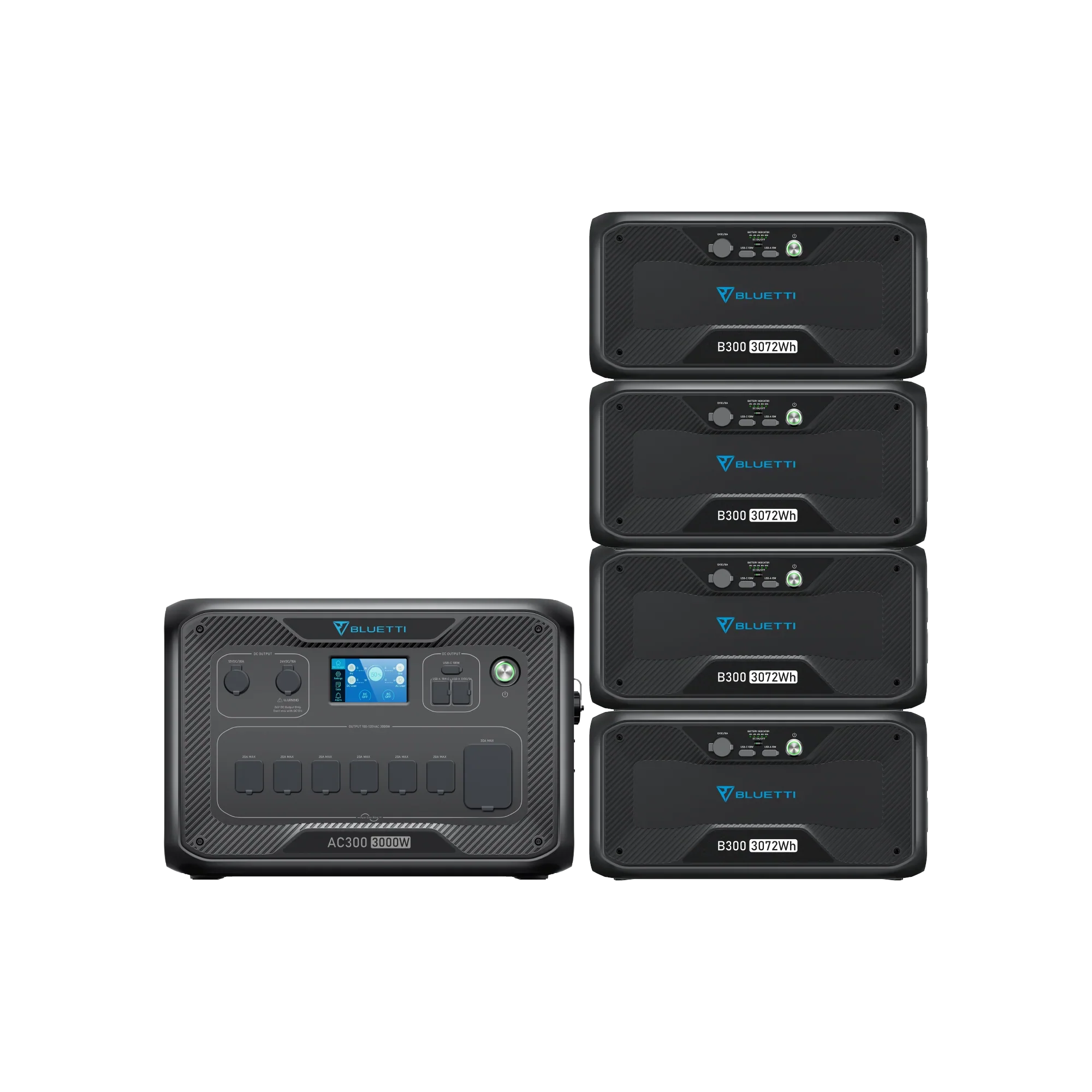 【Sold Out】BLUETTI AC300 + 4*B300 | Home Battery Backup