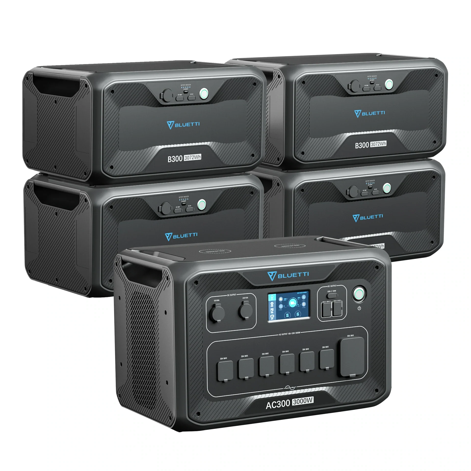 【Sold Out】BLUETTI AC300 + 4*B300 | Home Battery Backup - Image 2