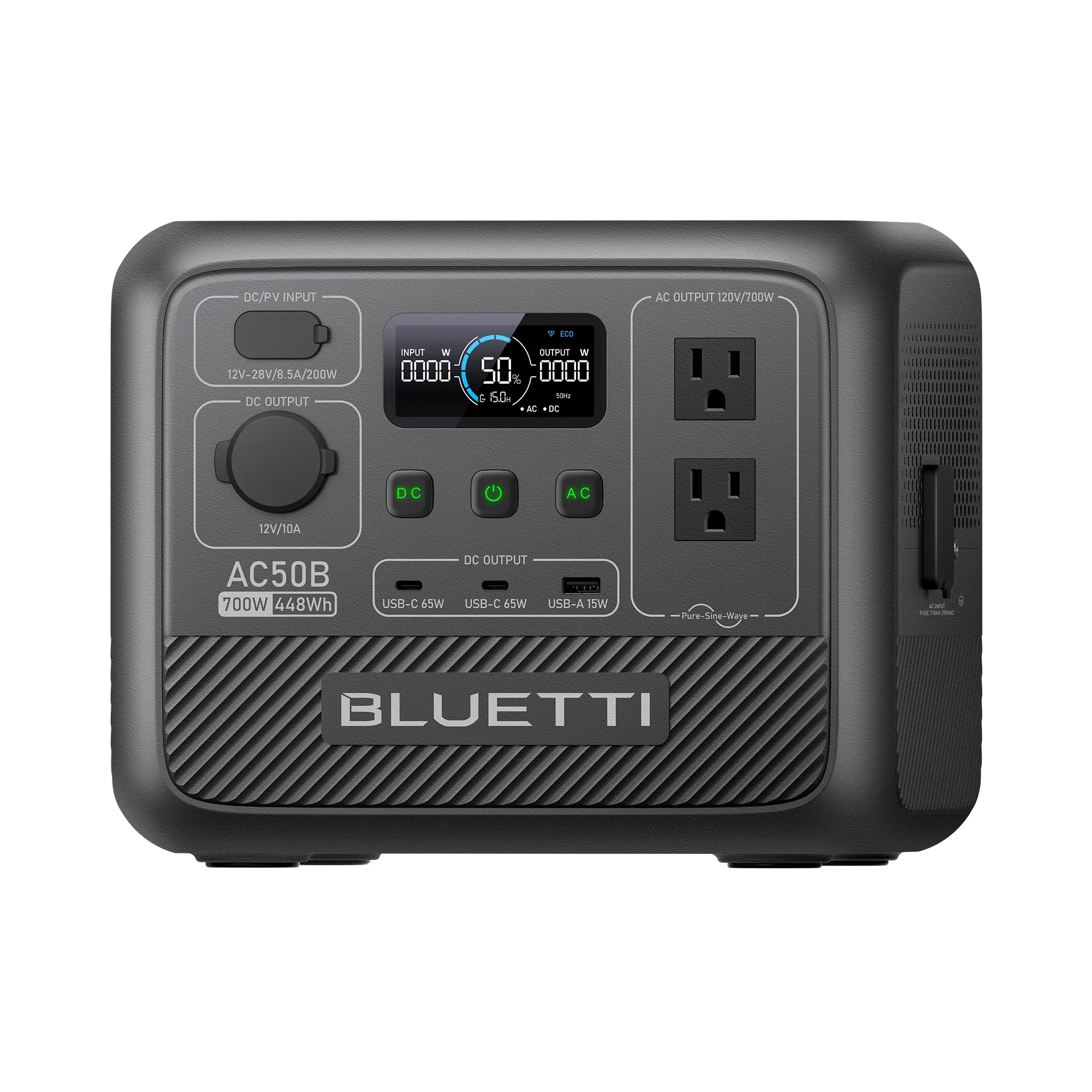 BLUETTI AC50B Portable Power Station | 700W 448Wh - Image 3
