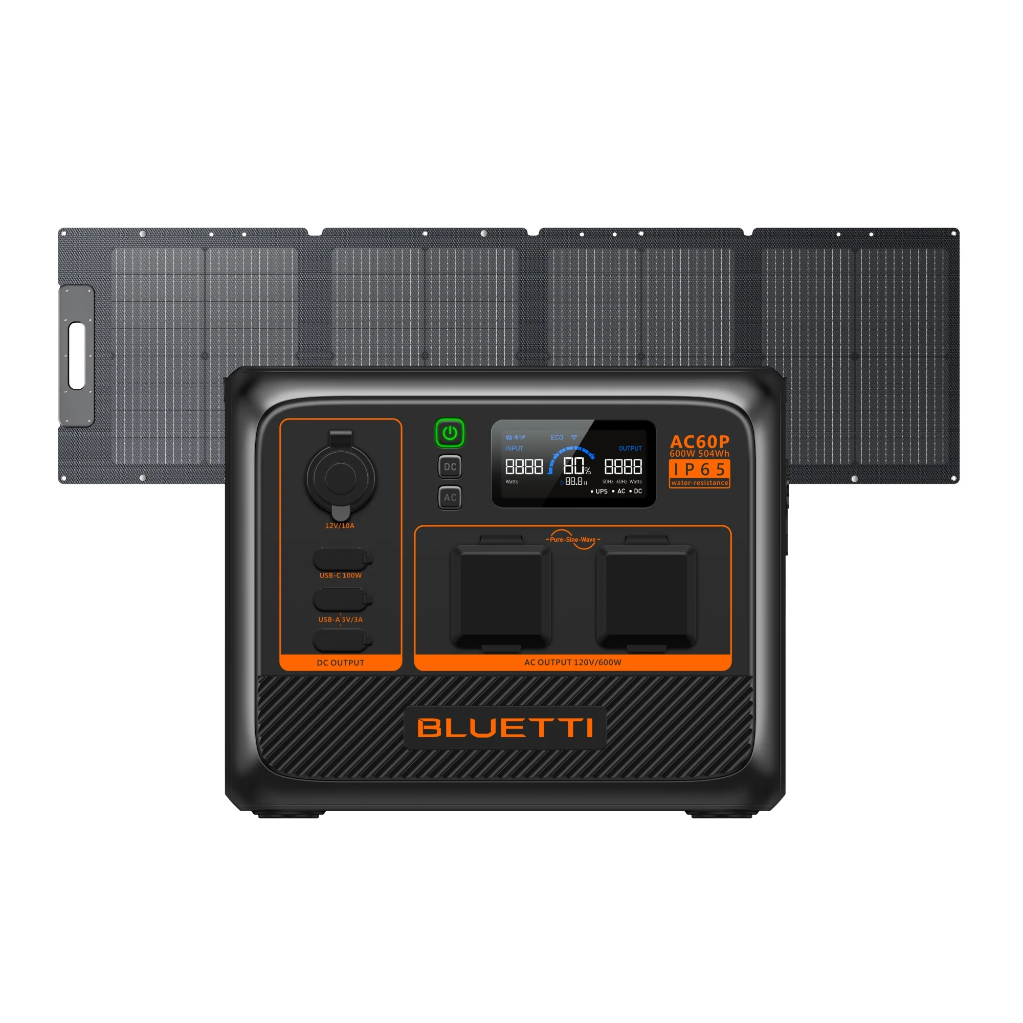 BLUETTI AC60P Portable Power Station | 600W 504Wh - Image 4