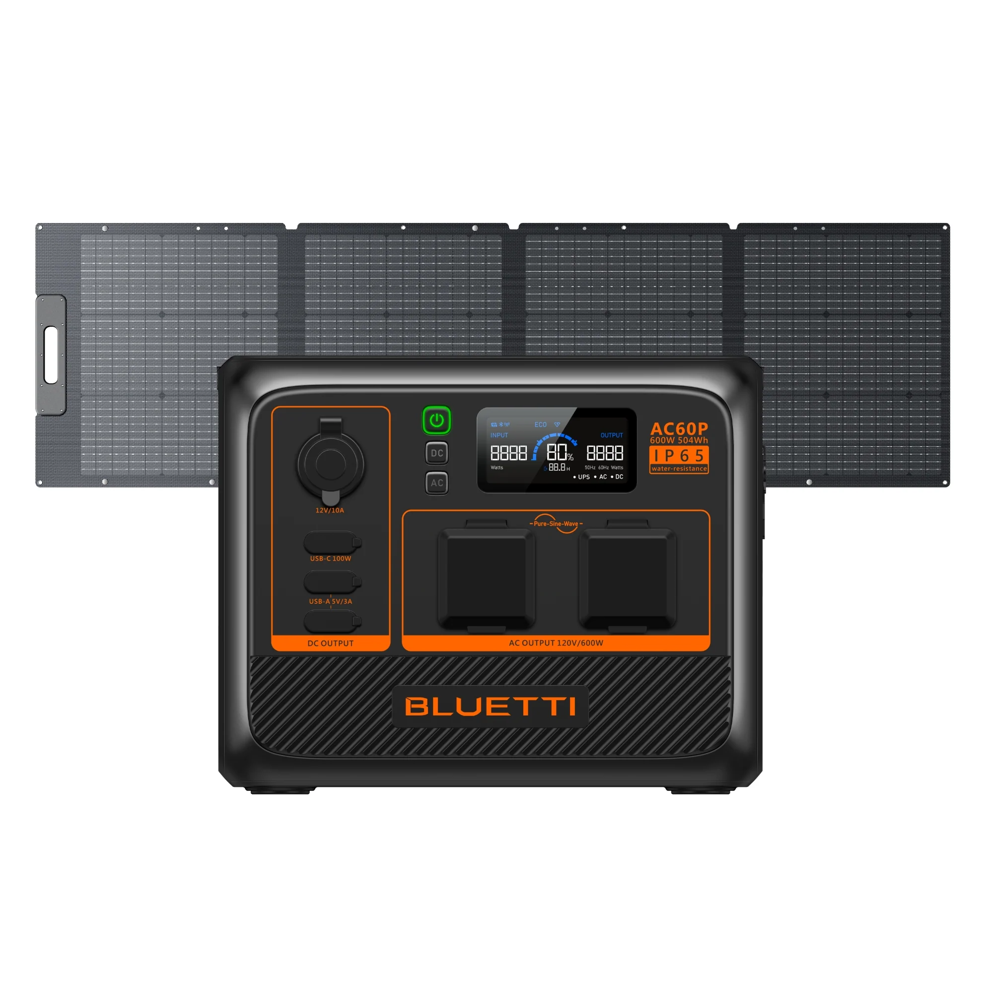 BLUETTI AC60P Portable Power Station | 600W 504Wh - Image 5