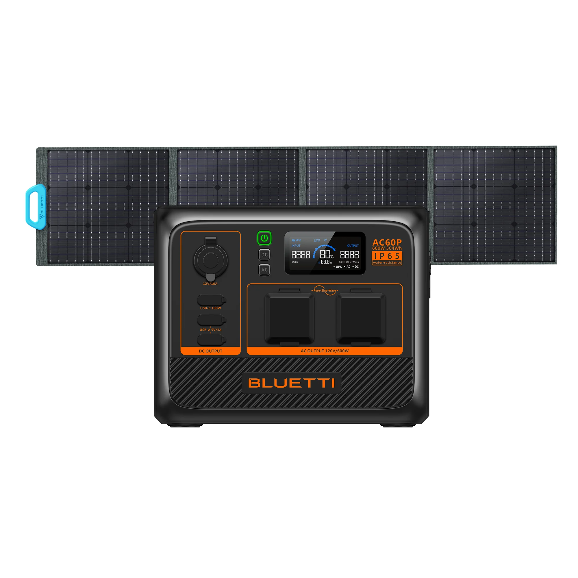 BLUETTI AC60P Portable Power Station | 600W 504Wh - Image 9