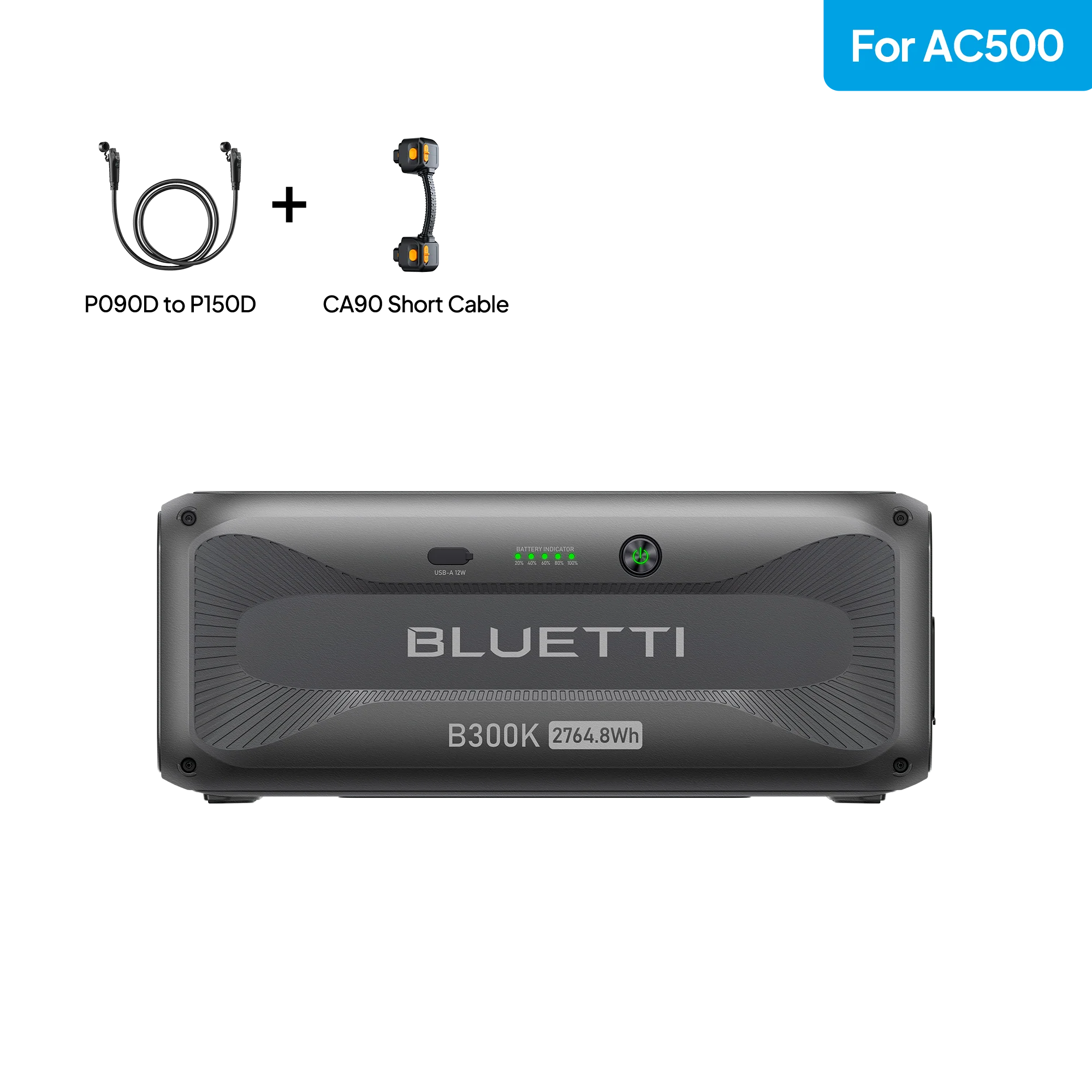 B300K for AC500 | 2,764.8Wh
