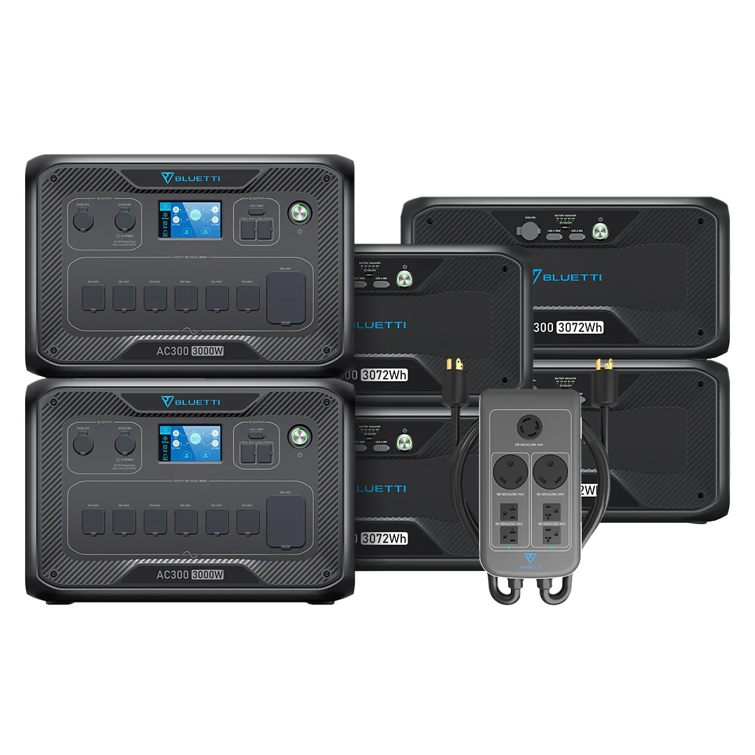 【Sold Out】BLUETTI 2*AC300 + 4*B300 Home Battery Backup - Image 3
