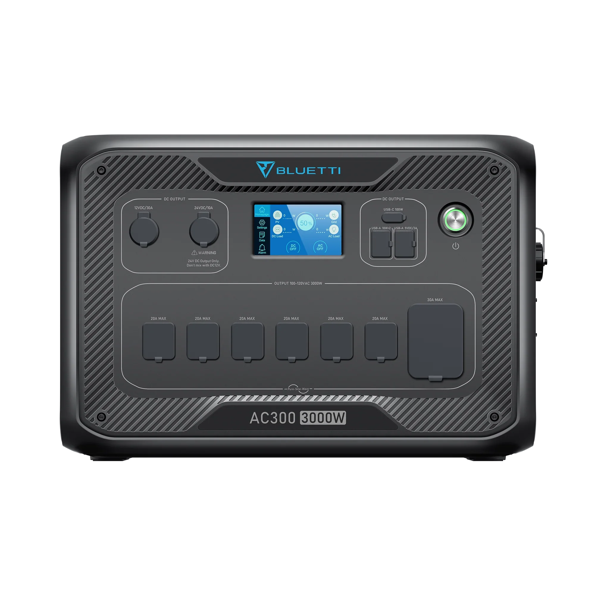 【Phased Out】BLUETTI AC300 Inverter Module Generator | 3,000W ( Requires The B300 to Work )