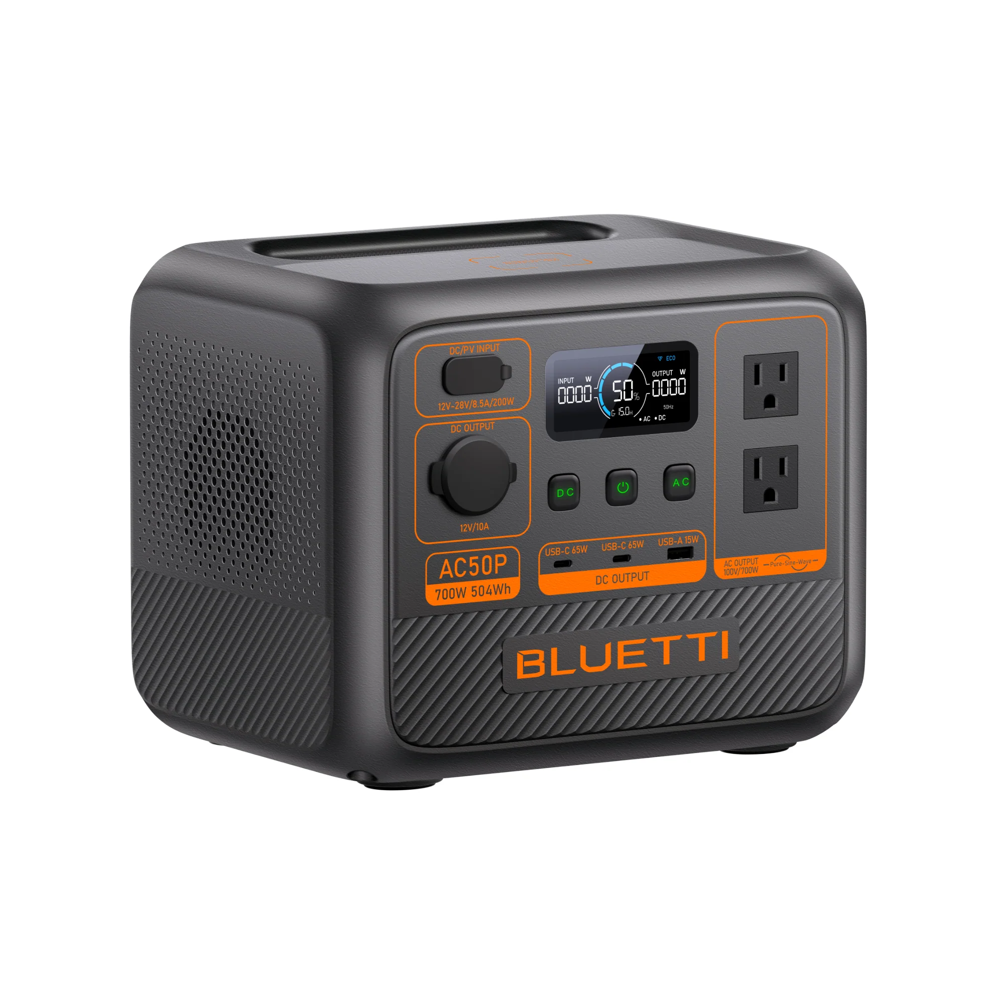 BLUETTI AC50P Portable Power Station | 700W 504Wh - Image 3