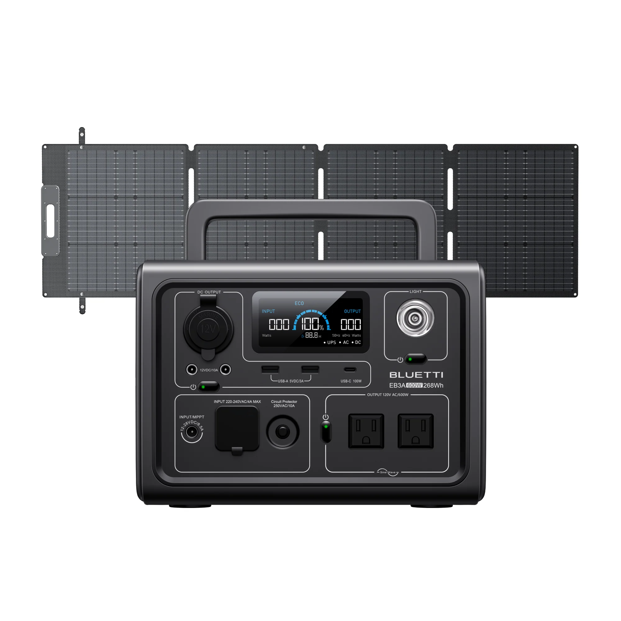 BLUETTI EB3A Portable Power Station | 600W 268Wh - Image 13
