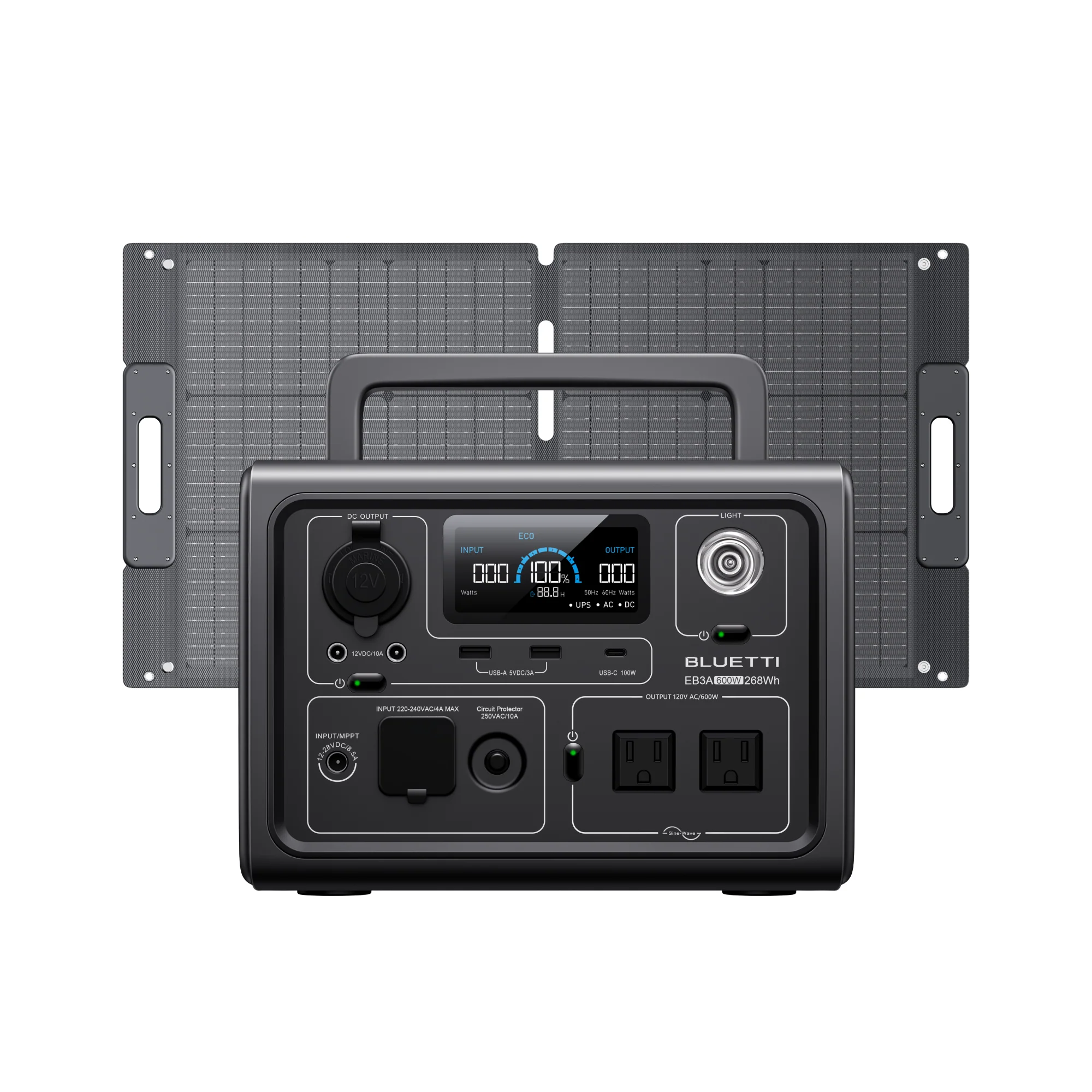BLUETTI EB3A Portable Power Station | 600W 268Wh - Image 14