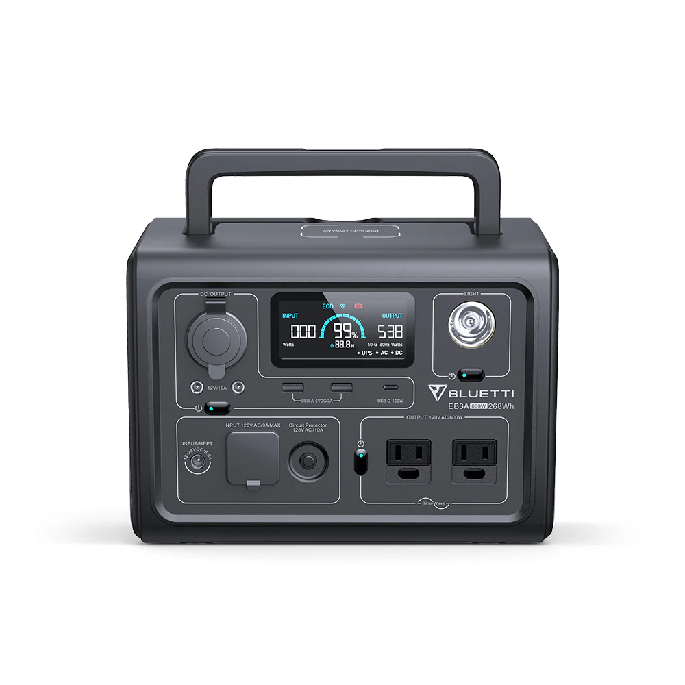 BLUETTI EB3A Portable Power Station | 600W 268Wh - Image 6