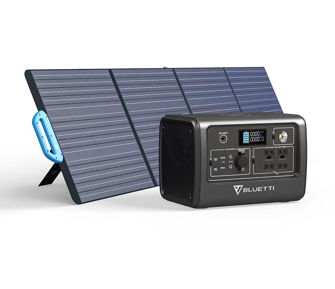BLUETTI EB55+SP100L Solar Generator Kit - Image 4