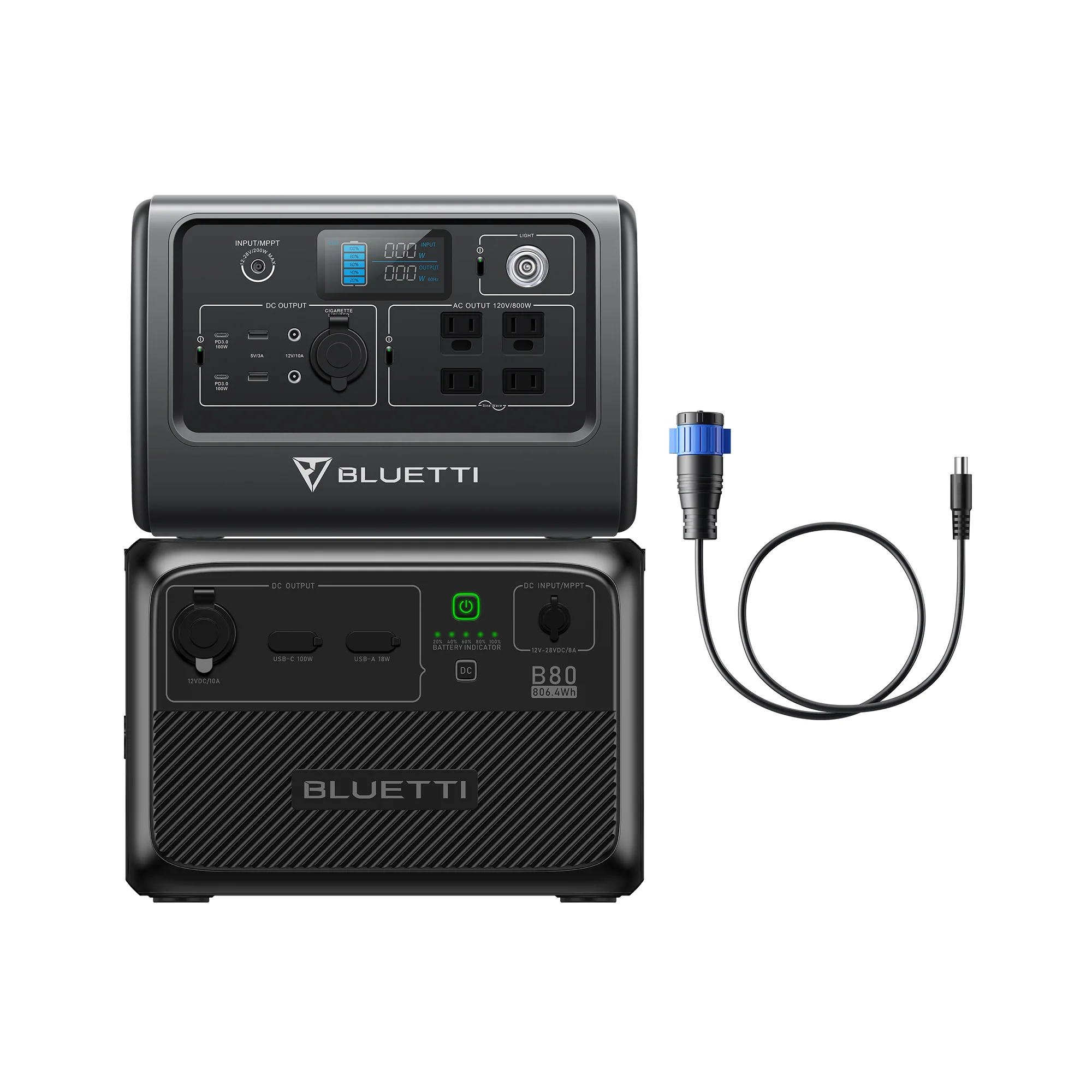 【Discontinued】BLUETTI EB70S Portable Power Station | 800W 716Wh - Image 4