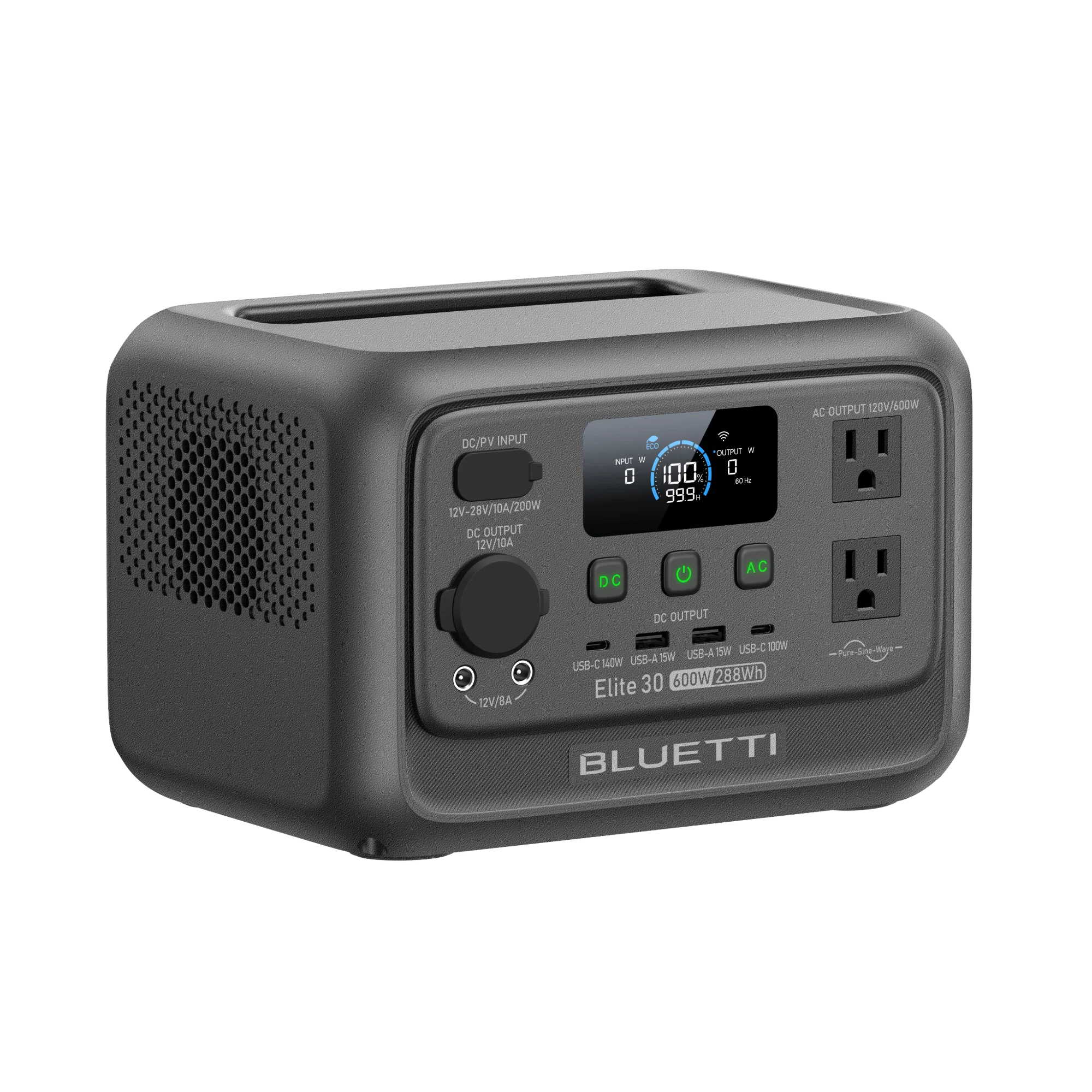 BLUETTI Elite 30 V2 | 288Wh 600W Portable Power Station - Image 4