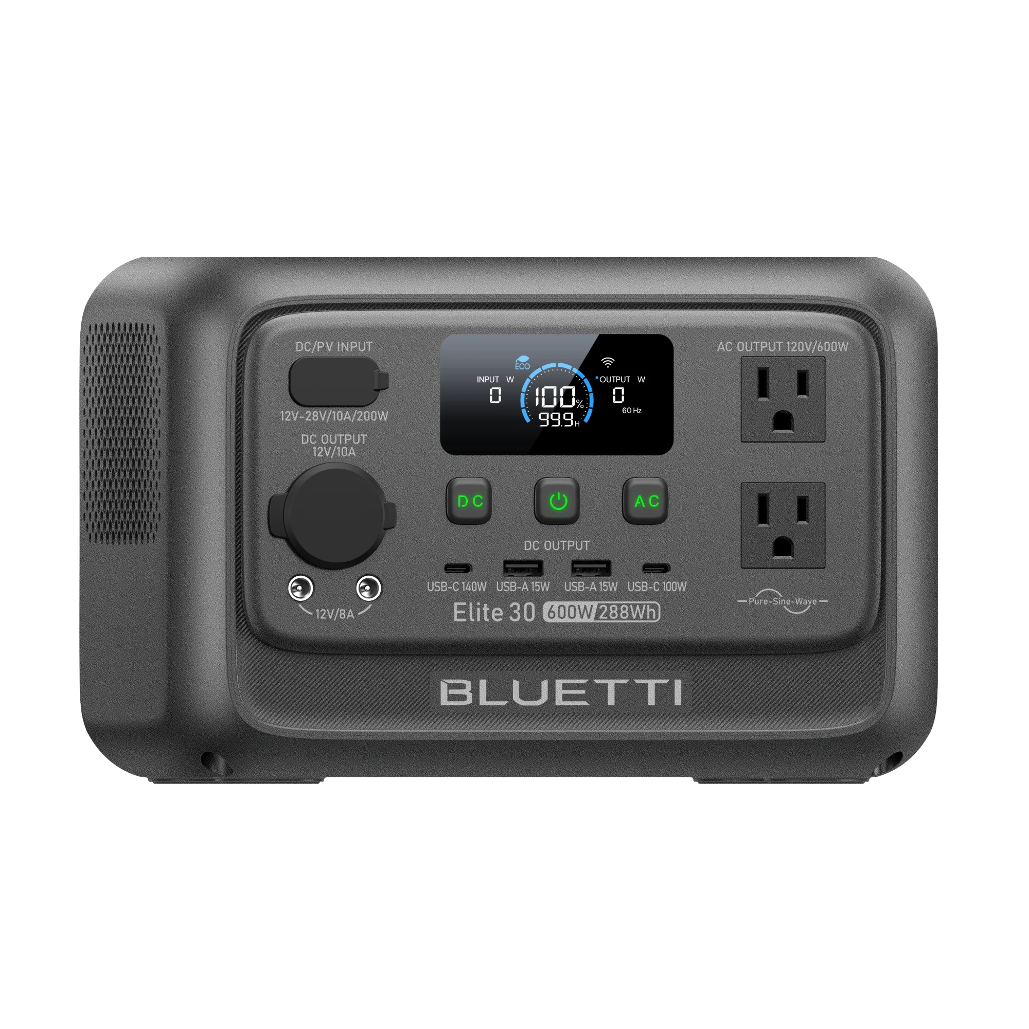 BLUETTI Elite 30 V2 | 288Wh 600W Portable Power Station - Image 5