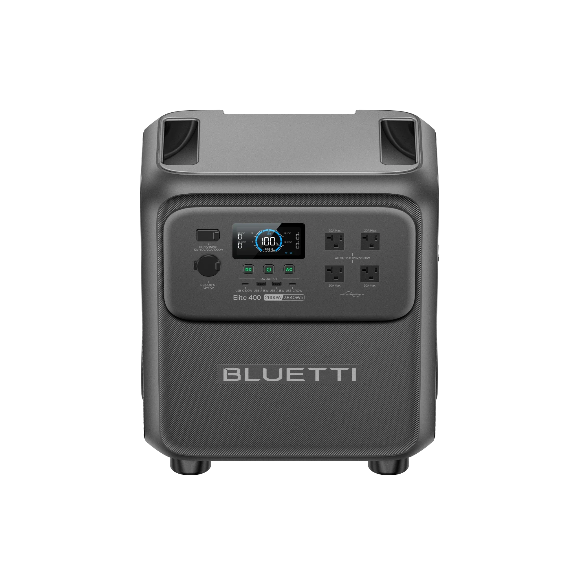 BLUETTI Elite 400 Portable Power Station | 2,600W, 3,840Wh - Image 5