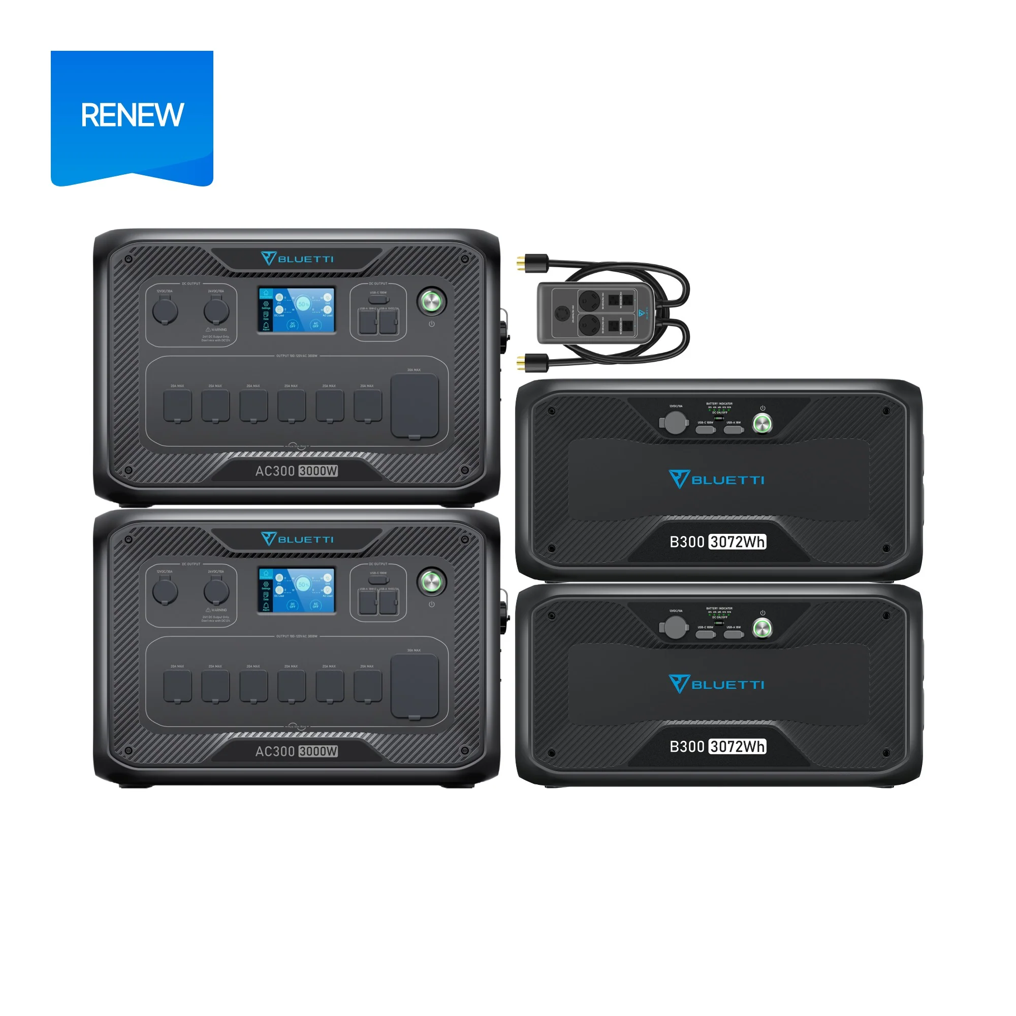【Phased Out】BLUETTI AC300+B300(Renew) Home Battery Backup - Image 6